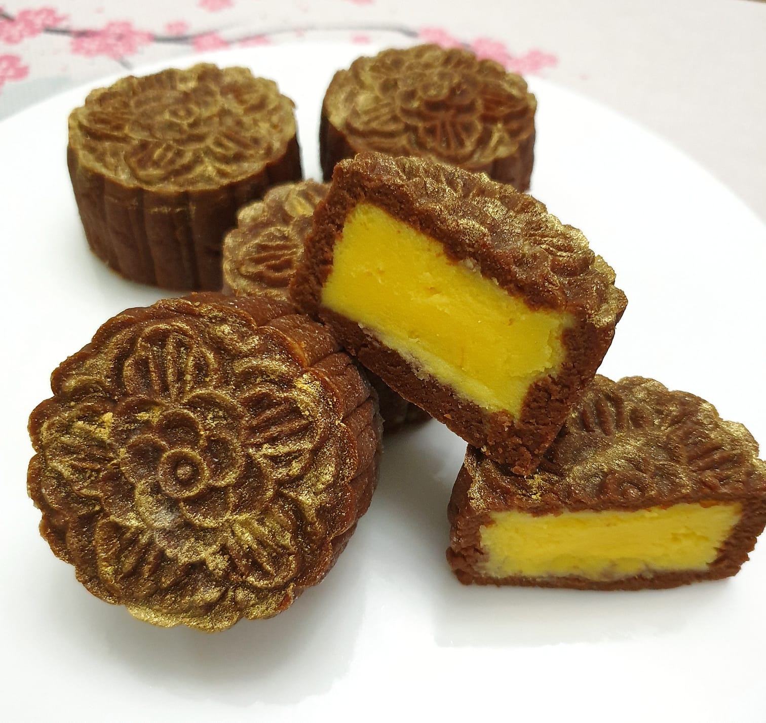 Chocolate Snowskin Mooncakes - Nuttelex