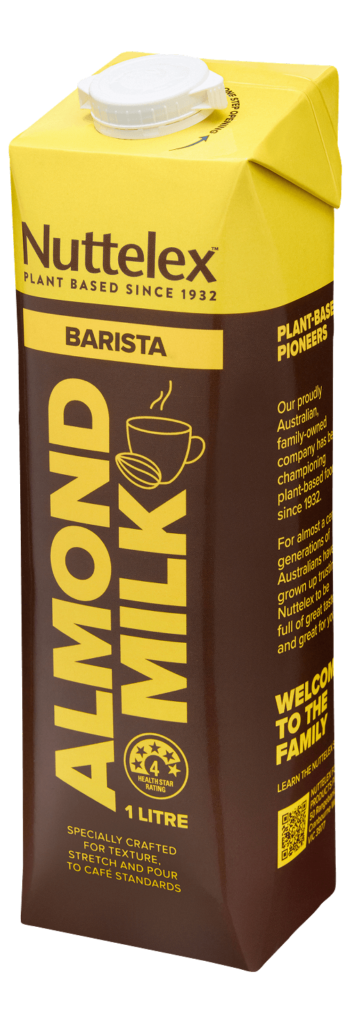 Nuttelex Barista Almond Milk packaging